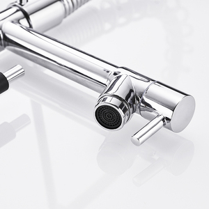 Uythner — robinet mitigeur <span class=keywords><strong>professionnel</strong></span> de cuisine à Rotation, avec une poignée unique et Rotation à 360 degrés - Product Image 6