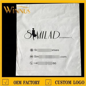 Venta al por mayor barata ropa camisa bolsas de envío logotipo personalizado impreso mensajero bolsas de <span class=keywords><strong>correo</strong></span> de plástico polivinílico - Product Image 3