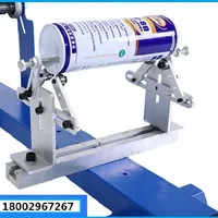 Máquina manual da impressão da tela da seda da china impressão manual cilíndrica da tela para o plástico/copo do papel/garrafa redonda