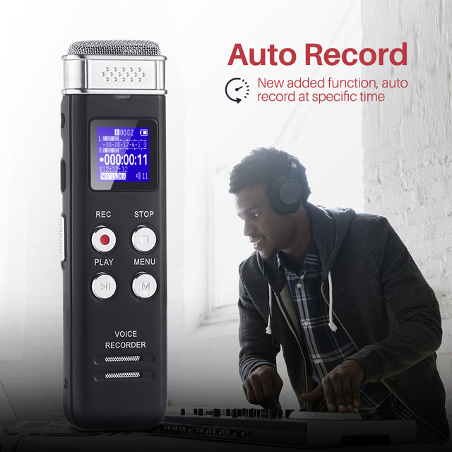 Wholesale Voice Recorder Large 8GB 16GB 32GB Memory Sound Proof High Efficiency Field Recorder