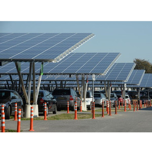 Chất Lượng Cao <span class=keywords><strong>Solar</strong></span> Panel Gắn Nhôm Đỗ Xe Có Mái Tán - Product Image 4