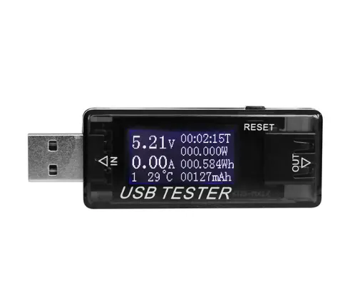 8 in 1 9 in 1 10 in 1 QC2.0 3.0 4-30v Electrical power USB capacity voltage tester current meter monitor voltmeter ammeter