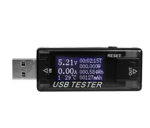 8 ב 1 9 ב 1 10 ב 1 QC2.0 3.0 4-30v חשמל כוח USB קיבולת מתח tester מטר הנוכחי צג מד מתח מד זרם