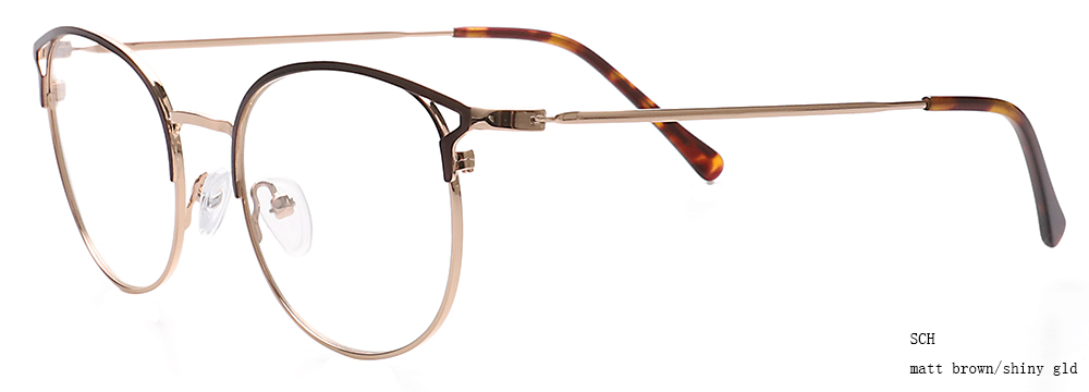 Marrone opaco/oro lucido