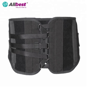 Adjustable Black Neoprene Lower Lumbar Drawstring <b>Back</b> <b>Brace</b> with Advanced Protection Allbest Brand CE Certified - Product Image 2