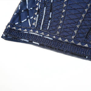 <span class=keywords><strong>Gonna</strong></span> Aderente al Ginocchio con Cerniera Laterale, Mini <span class=keywords><strong>Gonna</strong></span> Corta con Paillettes e Glitter per Donna - Product Image 5