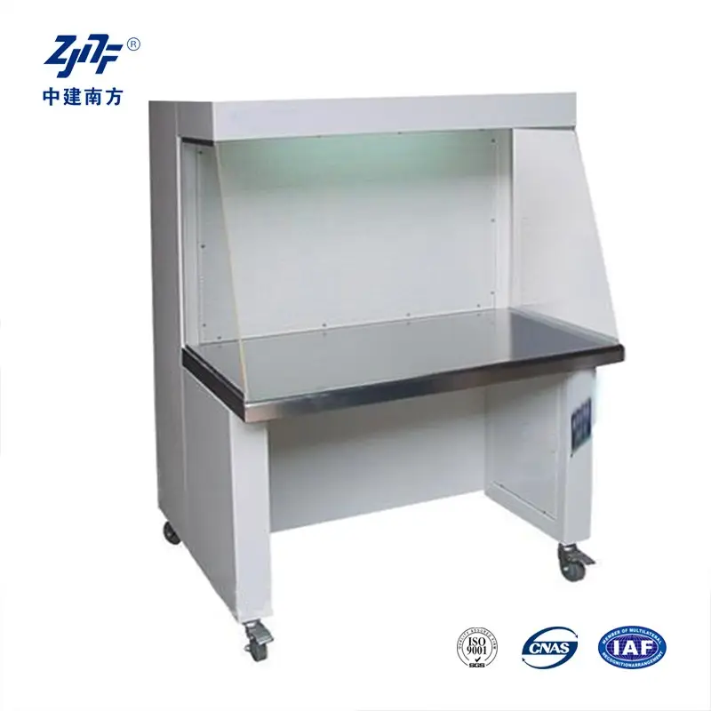 Passive Vertical horizontal laboratory portable Laminar Air Flow Cabinet Hood Box clean bench with UV Lamp for innoculation