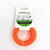Fil de coupe pour débroussailleuse en nylon monofilament, vente chaude, 15 m, 1 mm-4 mm, manuel, certifié CE, garantie 1 an