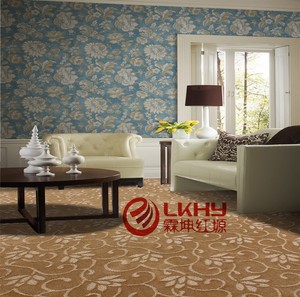 Cómoda alfombra Broadloom con mechones a máquina, patrón personalizado, rollo de alfombra acolchada lavable para pasillo de dormitorio - Product Image 4