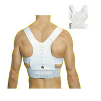 NCS005 Unisex Mannen Vrouwen Sport Comfortabele Magnetische Terug Schouder Houding Corrector Terug Rechtzetten Brace Riem