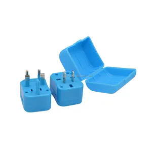 3 In 1 Reisadapter Universele Plug Adapter Met Plastic Doos Verpakking Ce Certificering