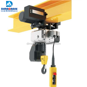 Alto rendimiento estructura compacta Mute <span class=keywords><strong>y</strong></span> ecológico cadena polipasto grúa 1 toneladas 2 toneladas 5 tonelada - Product Image 1