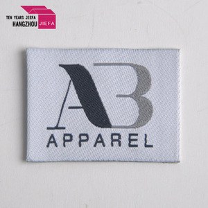 Bán buôn giá rẻ tùy chỉnh tên tag may quần áo dệt nhãn - Product Image 3