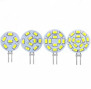 5w 매우 밝은 G4 LED 램프 전구 5730 PCB G4 24v LED 전구 G4