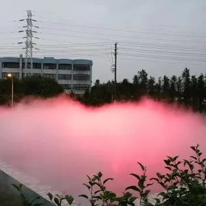 Sis sis su çeşmesi DMX 512 aydınlatma gösterisi