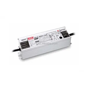 Gemiddelde Bron Dc 12V 15V 20V 24V 30V 36V 42V 48V 54V HLG-80H Serie Ip65 Ip67 Waterdichte Voeding Led Driver 70W 80W Meanwell