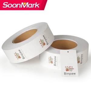 Étiquettes de bagages d'avion personnalisées en papier vierge pour les aéroports, papier thermique, impression directe, étiquette de bagages en papier pour compagnies aériennes - Product Image 5