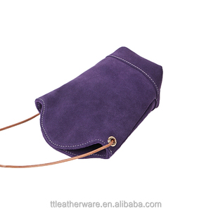 Bolso pequeño para teléfono de mujer, bandolera de piel de ante - Product Image 3