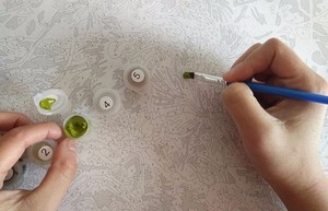 CHENISTORY DZ991490 pittura a olio famosa astratta senza cornice per numero immagine moderna di arte della parete per la decorazione domestica opera d'arte regalo unico - Product Image 4