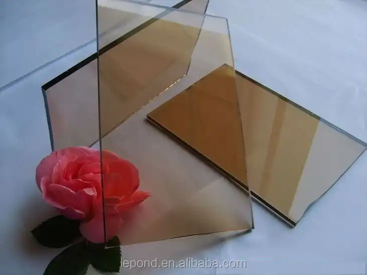 5Mm-19Mm Brons Floatglas Ruiten/Gehard Glas Voor Venster