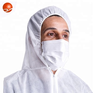 Traje de seguridad desechable para industria alimentaria, bata microporosa desechable 5/6 - Product Image 3