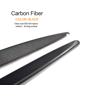 Modanature Laterali in Fibra di Carbonio Stile <span class=keywords><strong>QV</strong></span> 2017 per <span class=keywords><strong>Alfa</strong></span> Romeo <span class=keywords><strong>Giulia</strong></span> Quadrifoglio Verde - Product Image 3