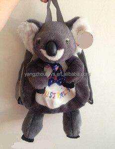 Mochilas de Peluche de <span class=keywords><strong>Koala</strong></span> Color Gris Oscuro en Oferta, <span class=keywords><strong>Mochila</strong></span> Infantil - Product Image 1
