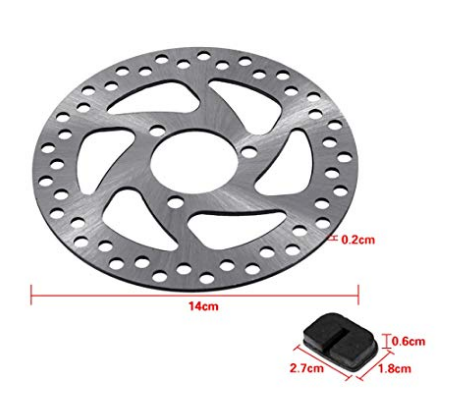 Mocell, изготовленные на заказ тормозные диски, роторные колодки, карманный велосипед-внедорожник, квадроцикл, картинг-скутер