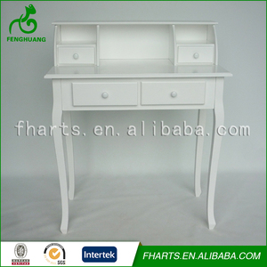 Bianco Stand In Legno Vecchio Stile contemporaneo Comò - Product Image 1