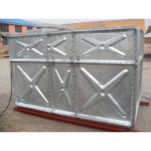 Small Large Rectangular Bolted Stainless Steel Water Storage Tank for Drinking Water Food Grade Modular Water Tank Insulation