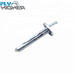 Anclaje de seguridad de acero al carbono, 6x40, anclaje de techo, anclaje de cuña de metal