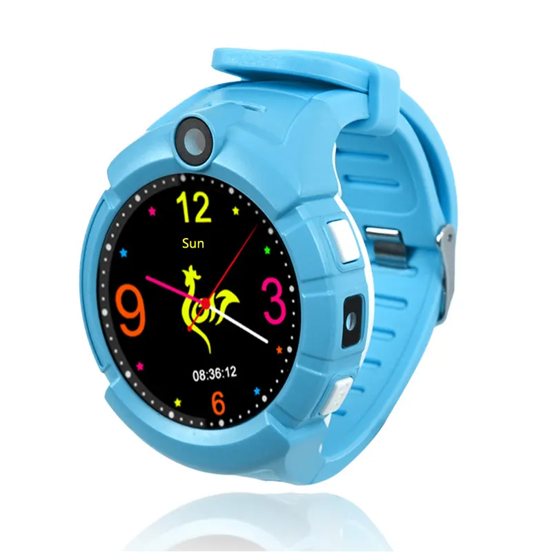 YQT Tracking Kid Smartwatch Cell Child Baby Children Smart Tracker Kids GPS Watch Phone Round Screen Q610S