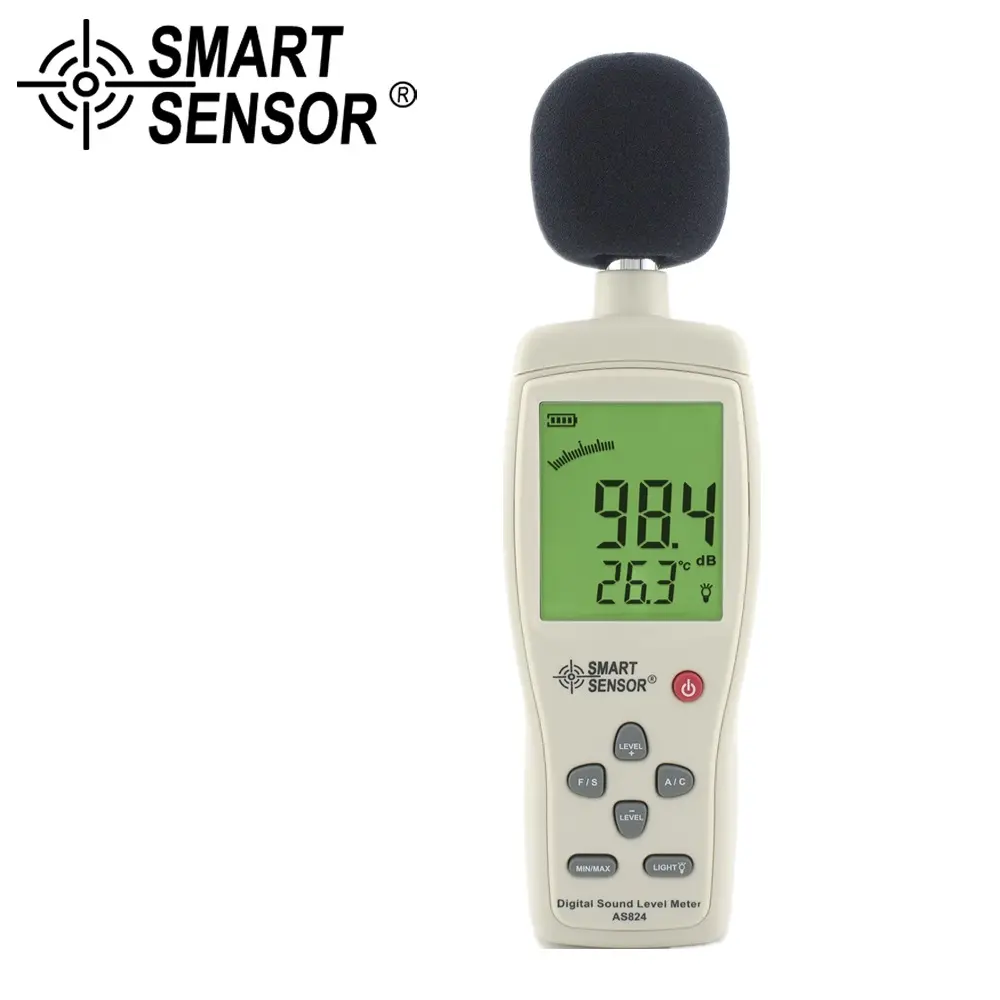 Mini Digital Sound Geluidsniveau Meter/decibel meter geluidsdrukniveau tester 30 ~ 130 dBA 35 ~ 130dBC db meter