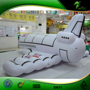 Inflatable विमान विशाल Inflatable विमान मॉडल विज्ञापन हवाई जहाज प्रकाश हीलियम बैलून - Product Image 5