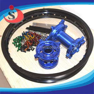 Offre Spéciale! Bloc de roues de Motocross <span class=keywords><strong>YZF</strong></span> <span class=keywords><strong>250</strong></span> 450, avec moyeux de couleur bleue, nouvelle collection - Product Image 2