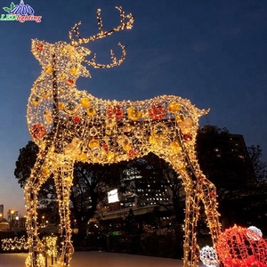 <span class=keywords><strong>Luces</strong></span> LED navideñas grandes de <span class=keywords><strong>Reno</strong></span> para exterior - Product Image 2