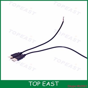 <strong>DC</strong> <strong>Power</strong> <strong>Cable</strong> 5.5/2.1mm Male to Female with Wire Solder 30cm or More Black for CCTV Camera - Product Image 3