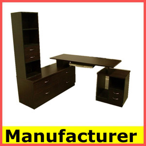 <span class=keywords><strong>biblioteca</strong></span> con escritorio <span class=keywords><strong>de</strong></span> madera para oficina y el hogar con librería <span class=keywords><strong>de</strong></span> escritorio <span class=keywords><strong>de</strong></span> la computadora/tabla <span class=keywords><strong>de</strong></span> la computadora - Product Image 1
