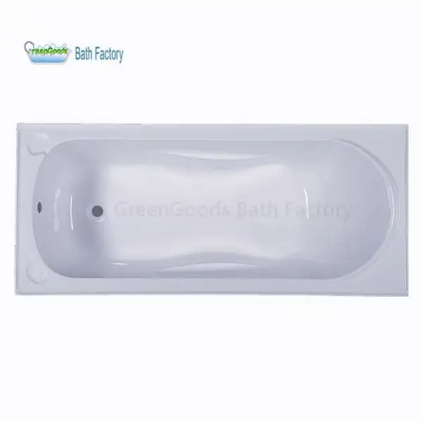 GreenGoods אקריליק אמבטיה אמבטיה מפעל 60 אינץ קטן עמוק סיטונאי אמבטיה נמוך מחיר