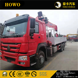 מכירה חמה סינוטרוק HOWO 6X4 371HP 16T משאית רכוב מנוף בום משאית SQ16SK4Q - Product Image 3