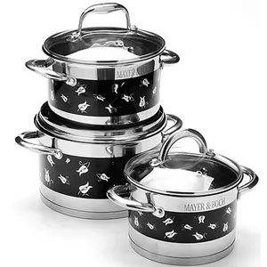 Best kitchen accessories stainless steel cookware set kitchen ware