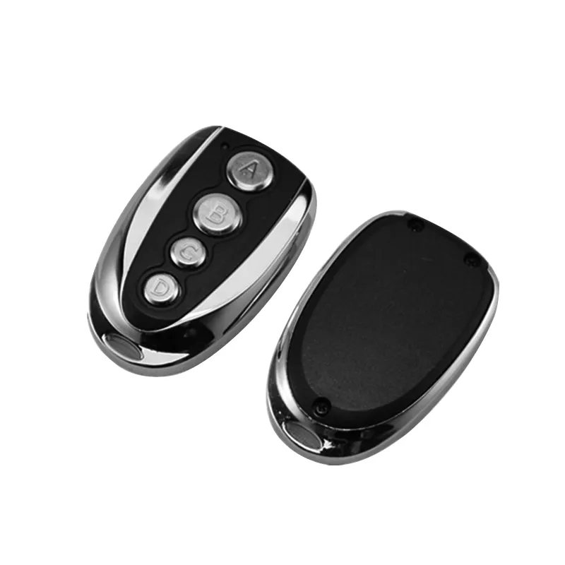 Keychain transmitter remote control for home garage automatic door opener