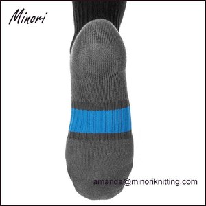 Chaussettes de compression antibactériennes en fibre de bambou douce à fond rembourré de haute qualité <span class=keywords><strong>Minori</strong></span> 15-20 mmhg - Product Image 5