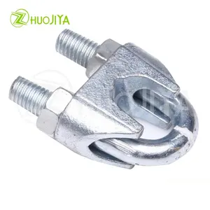 Zhuojiya China High Quality Rigging Hardware Precision Casting Din 741 Wire Rope Clips