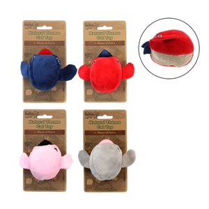 Eco-Amichevole naturale di Canapa Del Mouse Materiale di Pesce Carino Animali Morbido Peluche Ripiene di Graffiare A Caccia di Tessuto Giocattoli Del Gatto - Product Image 3