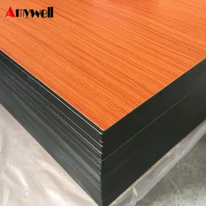 Laminado compacto a presión de formica, mesa de 12mm, hpl