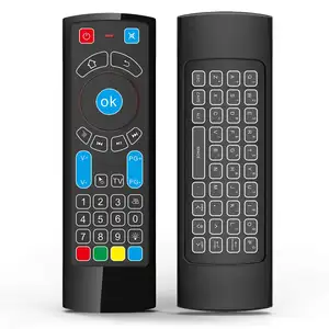 Feuer tv stick ersatz fernbedienung mit qwerty tastatur BT fern air maus mit IR lernen funktionen