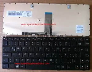 Huge stock for Spanish laptop keyboard for Lenovo G480 G485 from Chicony factory P/N: MP-10A26LA-6866 25202008 T2B8-LAS MP-10A2
