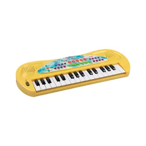 32 键多功能便携式电子音乐儿童钢琴键盘为孩子儿童男孩早期学习教育玩具