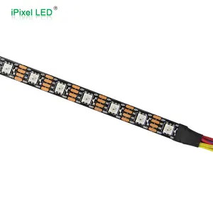 2信号線Wholesale WS2813 60 Pixels Flexible Black PCB LED Strip IP20